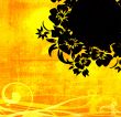 floral style backgrounds frame