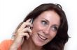 woman calling with cel lphone