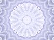 Denim Mandala against White