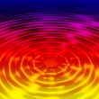 Rainbow Waves Abstract