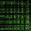 Green Techno Background