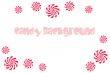 Red White Candy Background