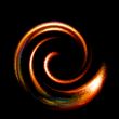 Fire Twirl Background