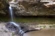 small blurred waterfall