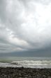 Tropical storm on Black Sea, Sochi, Russia