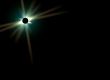 eclipse with lens flare