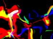 coloured flames