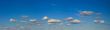 High resolution bright sky panorama