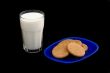 Milk and cookies.