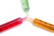 Colored Syringe