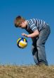 boy with ball