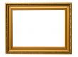 antique frame on white