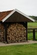 Wood-shed.