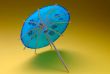 colorful cocktail umbrella