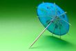 colorful cocktail umbrella