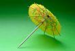 colorful cocktail umbrella