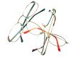 glasses heap - isolated