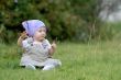baby on the grass