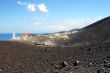 Volcano in Aeolian Islands at summer