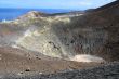 Volcano in Aeolian Islands at summer