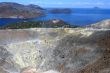Volcano in Aeolian Islands at summer