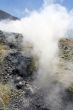 Volcano in Aeolian Islands at summer