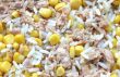 rice, corn and tuna