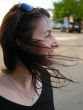 Wind. Woman.
