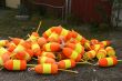 Lobster buoys, orange & yellow