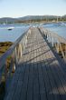 Pier leading out to harbor