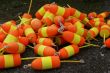 Lobster buoys, orange & yellow