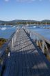 Pier leading out to harbor