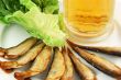 beer, sprat and lettuce