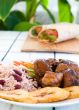Stewed Chicken with Rice and Vegetables - Jamaican Style