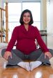 Pregnant woman at home