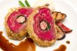 Beef fillet with chicken mouseline