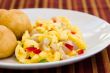 Vegetable Dumpling with Saltfish