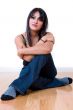 Beautiful Indian woman at home