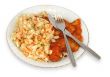 vegetable salad with cutlery