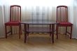 Two chairs and table