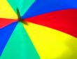 soft abstract of colourful umbrella