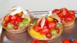 strawberry and fruit tarts