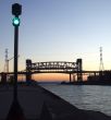 Green Light  For Lift Bridge