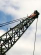 crane and pulley rope