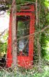 Abandoned telephone box