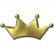 3D Golden Crown