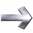 3D Silver Arrow