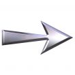 3D Silver Arrow