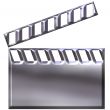 3D Silver Clap Board
