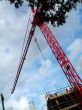 big red crane one